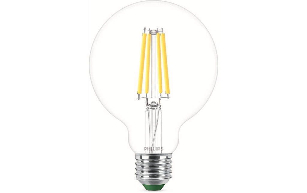 Philips E27 Globe LED, ultra-efficace, blanc neutre, remplacement de 60W