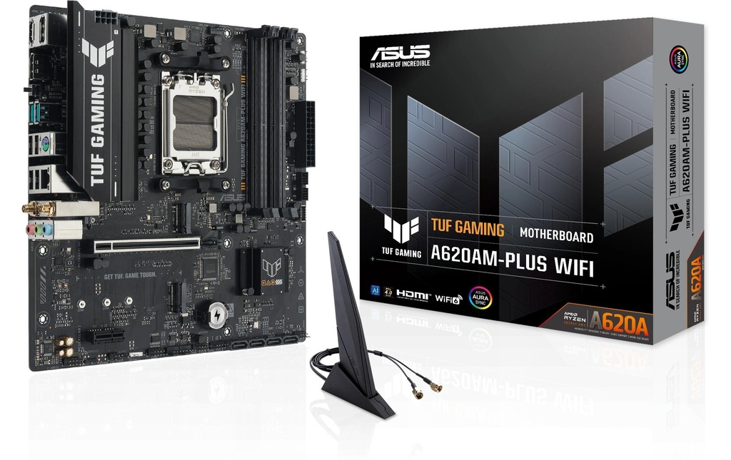 ASUS Carte mère TUF GAMING A620AM-PLUS WIFI