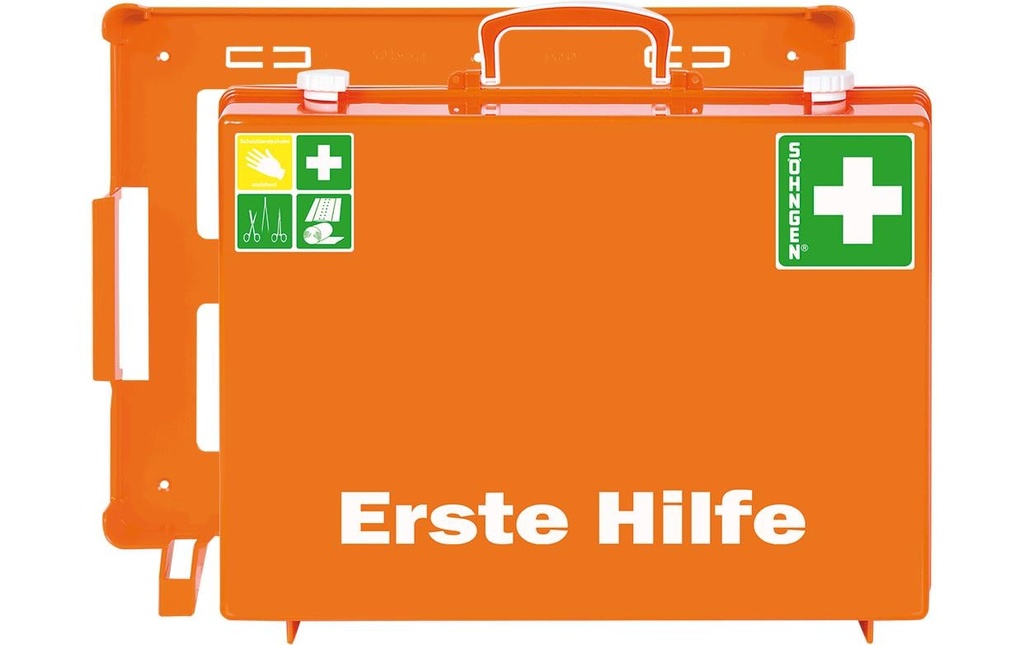 SÖHNGEN Mallette de premiers secours MT-CD, Orange, vide