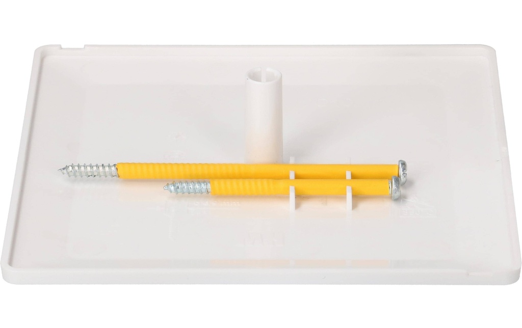 Max Hauri Couvercle à enficher au design priamos, 130 x 130 mm, blanc