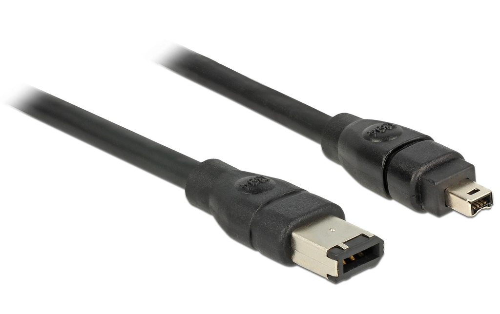 Delock Câble FireWire 400Mbps 6Pin-4Pin 2 m