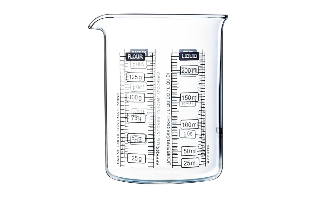 Pyrex Verre mesureur 2.5 dl, Transparent