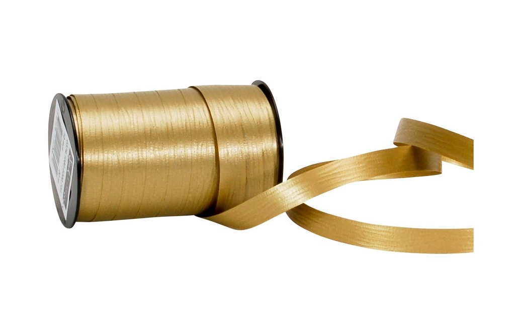 Spyk Ruban cadeau Poly Matt 10 mm x 20 m, Doré
