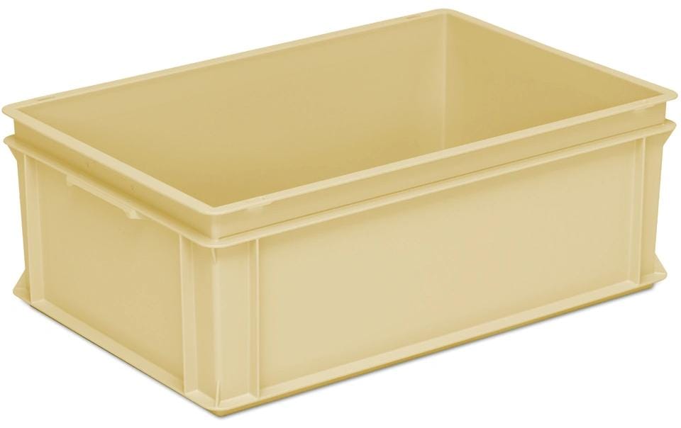 Utz Boîte empilable RAKO 600 x 400 x 220 mm Ivoire clair