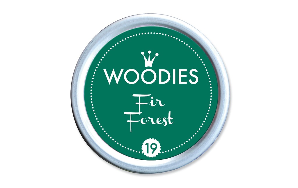 Woodies Tampon encreur Woodies Fir Forest Vert