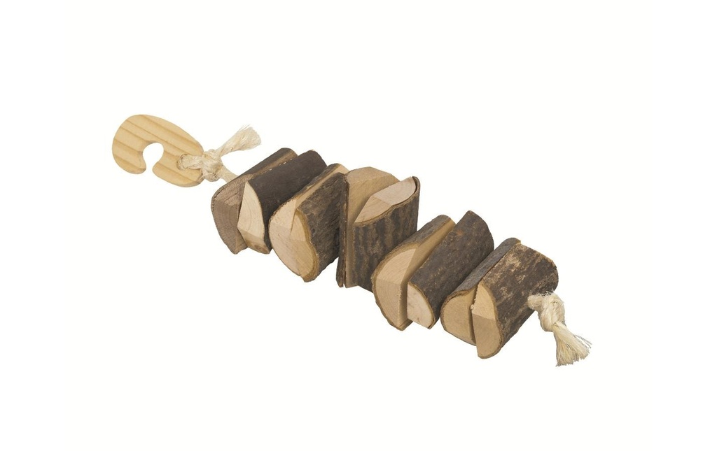 Nobby Chaîne en bois à grignoter, 25 cm