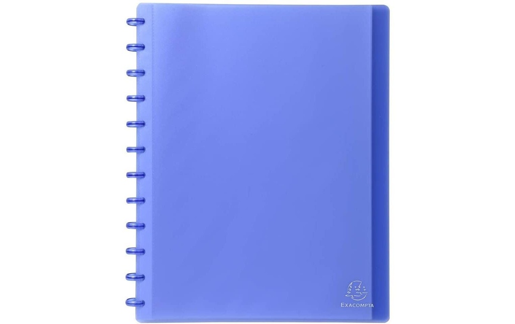 EXACOMPTA Livre prés.Wiro A4 30po bleu c