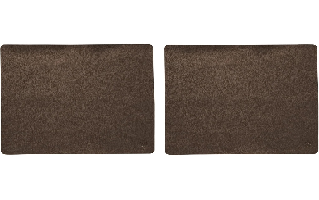 Pichler Set de table Jazz 33 cm x 46 cm,  2 pièces, Brun