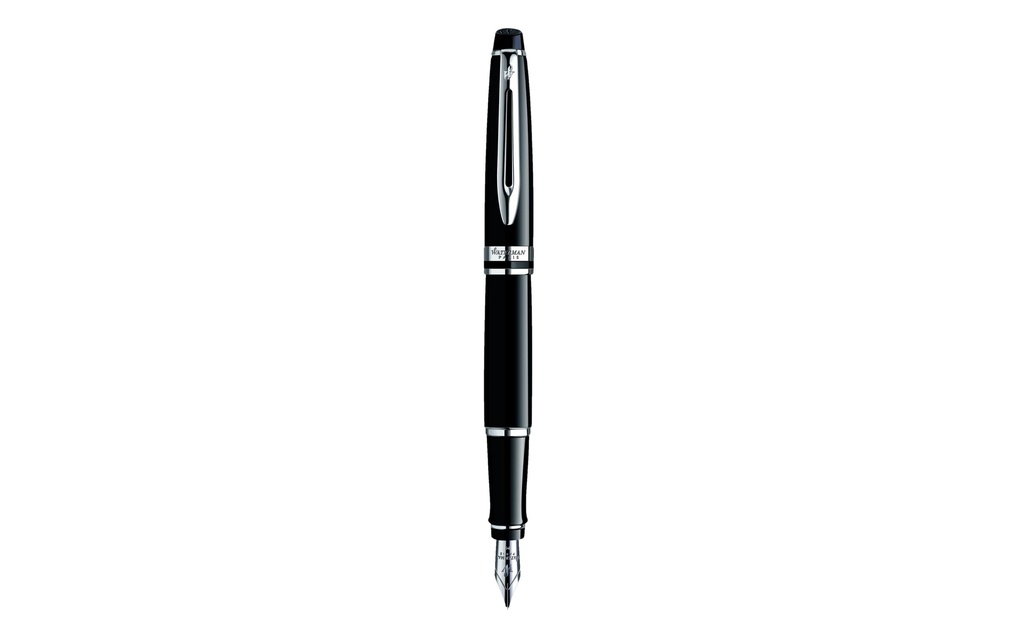 WATERMAN Stylo plume Expert M, noir/argent