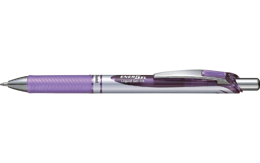 pentel Stylo à encre gel EnerGel 0.7 mm, violet
