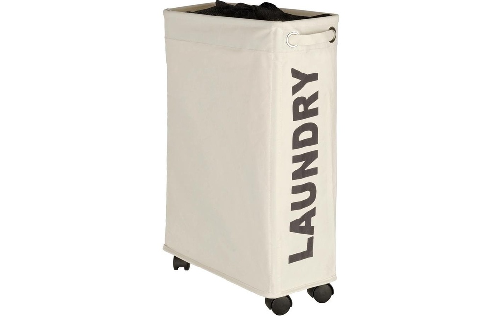Wenko Corbeille à lessive Corno 43 l, Beige
