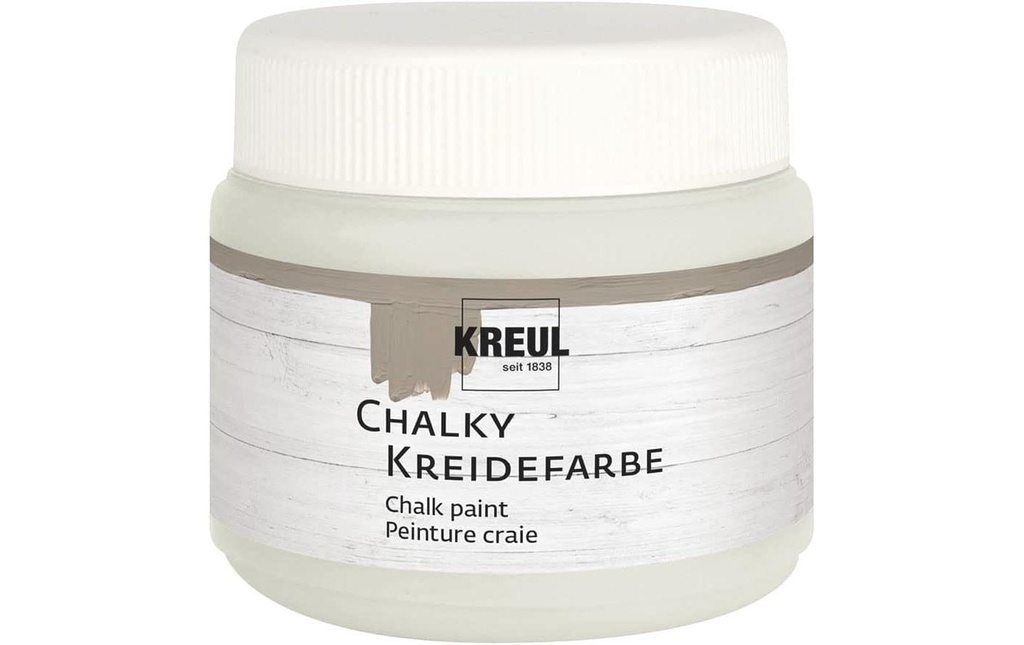Kreul Peinture à la craie Kreul Chalky Crème Cashmere, 150 ml