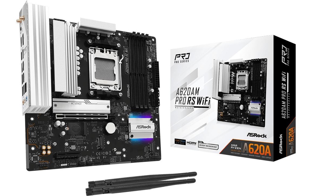 ASRock Carte mère A620AM Pro RS WiFi