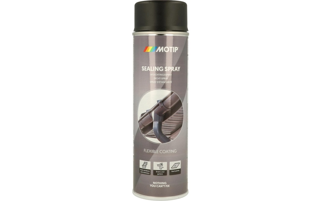 MOTIP Spray d'étanchéité noir 500 ml
