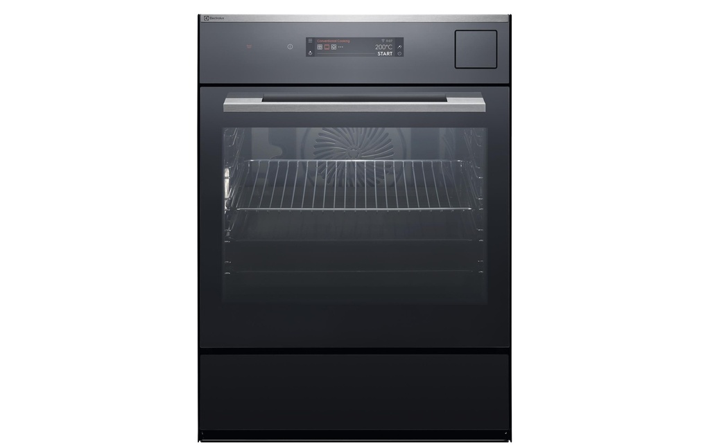 Electrolux Four à vapeur encastré EB7PL7KCN Argenté/Gris foncé A++