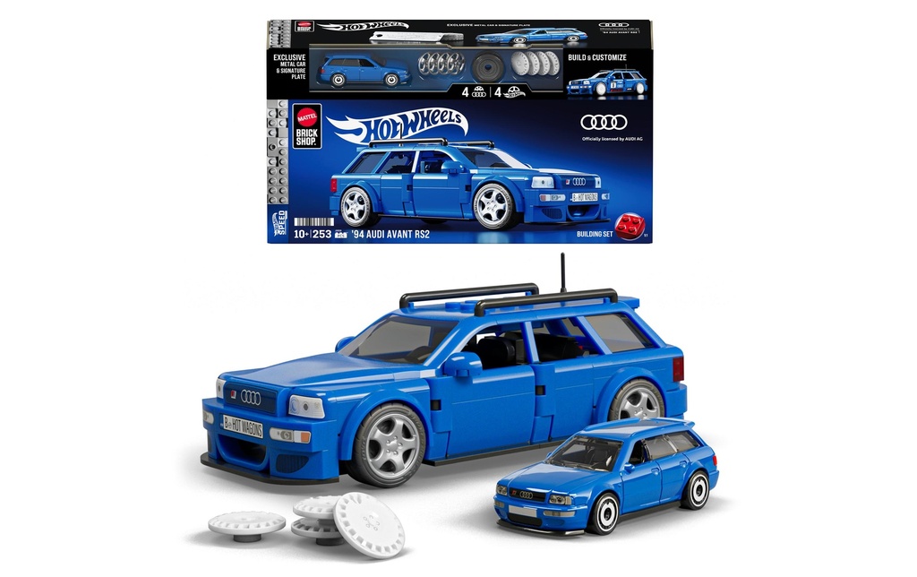 Mega Construx Hot Wheels Boutique Mattel Brick Speed Audi Avant