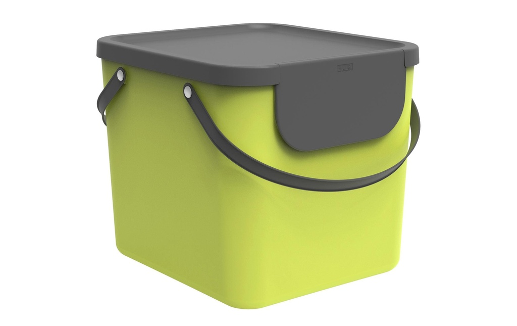 Rotho Bacs de recyclage Albula 40 l, Vert citron