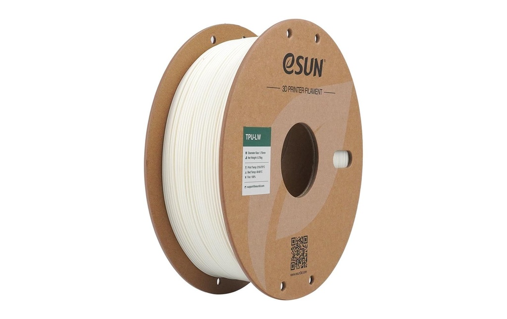 eSun Filament TPU LW Blanc 1.75 mm 0.75 kg