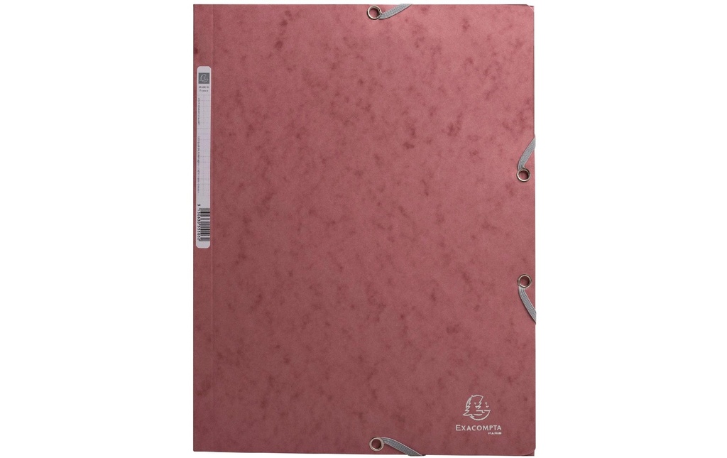 Exacompta Portfolio à ruban élastique A4 Scandi Vieux rose