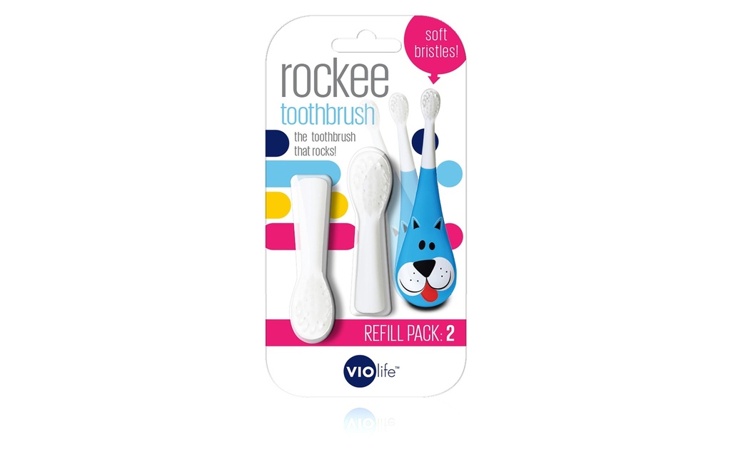 Smile4Life Tête de brosse à dents Rockee 2 pièces