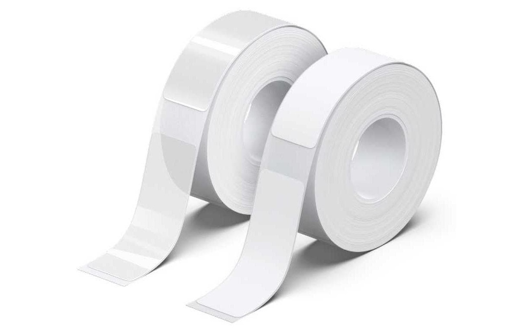 Peach Ruban d’étiquettes LabelRolls PE101 Noir sur Transparent