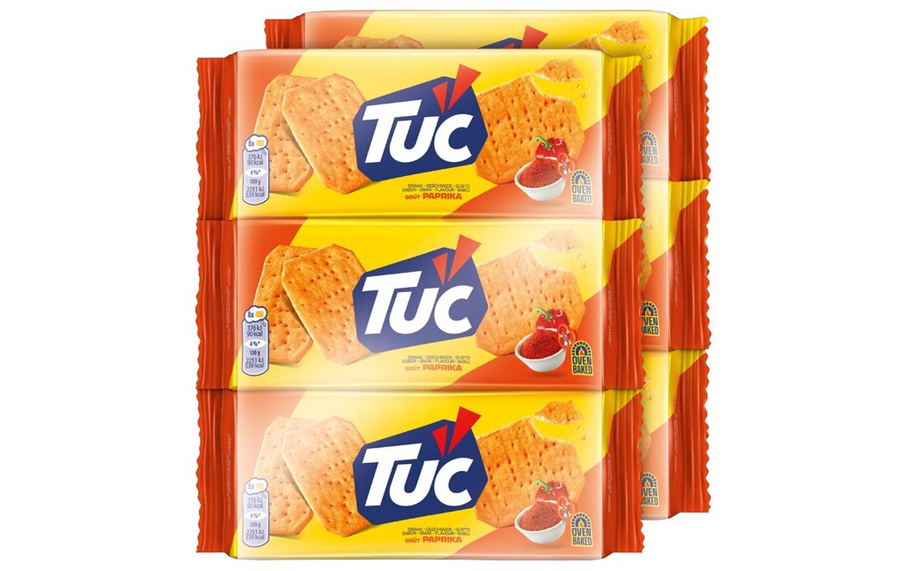 LU TUC Paprika Cracker 6 x 100 g