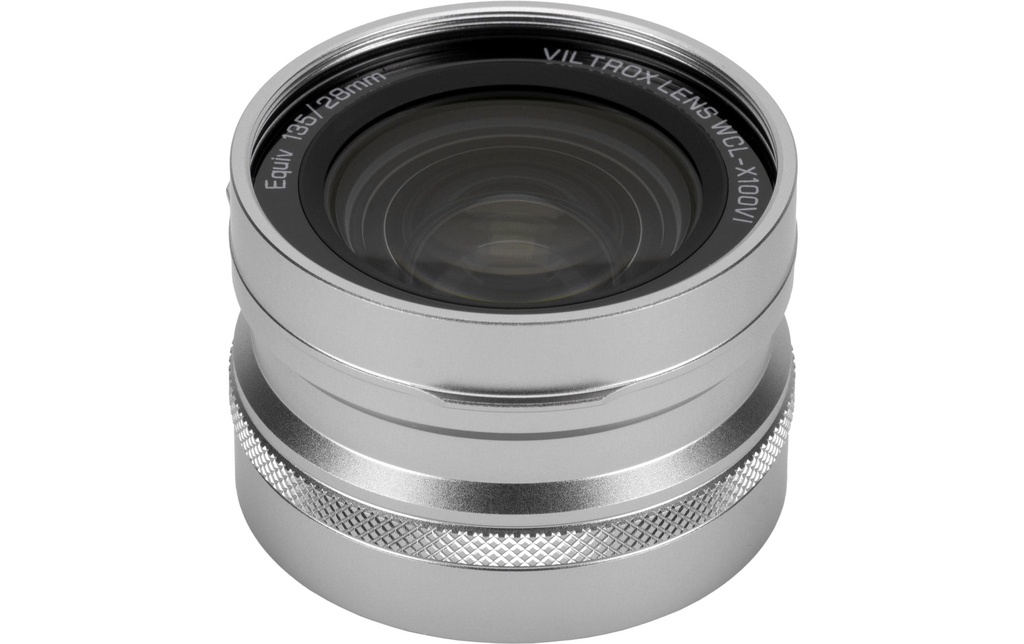 Viltrox Convertisseur d’objectif WCL-X100VI Argent – Fujifilm X-Mount