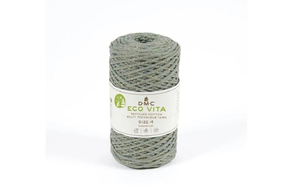 DMC Laine Nova Vita 2.5 mm, 250 g, métallique Kaki