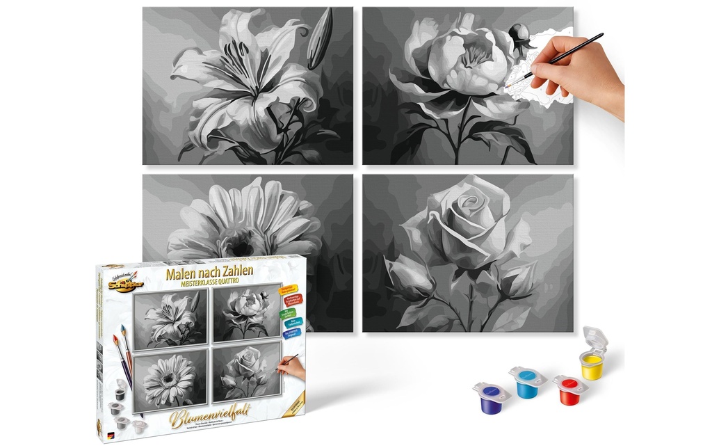 Schipper Peinture avec chiffres Diversité florale