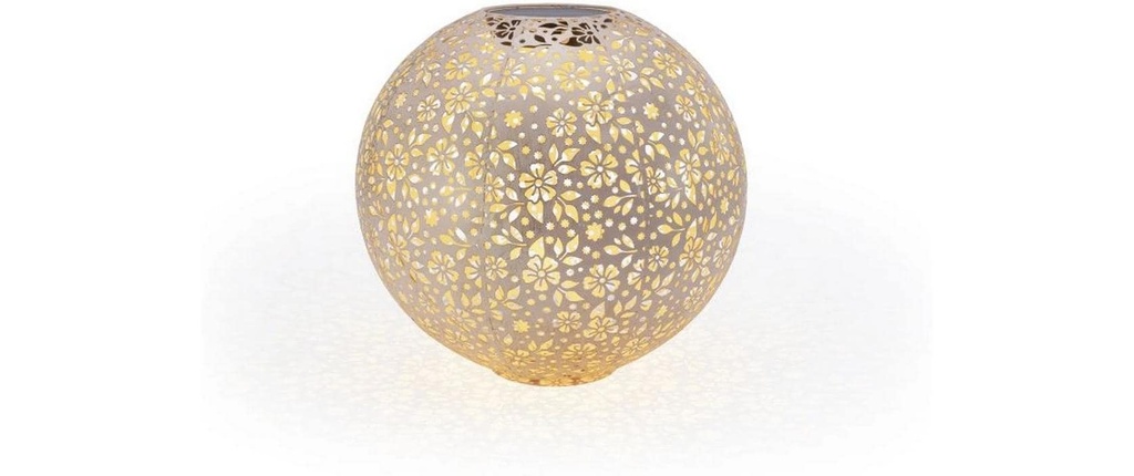 STT Photophore Solar Antic Ball Carrera Ø 40 cm, Rose pâle