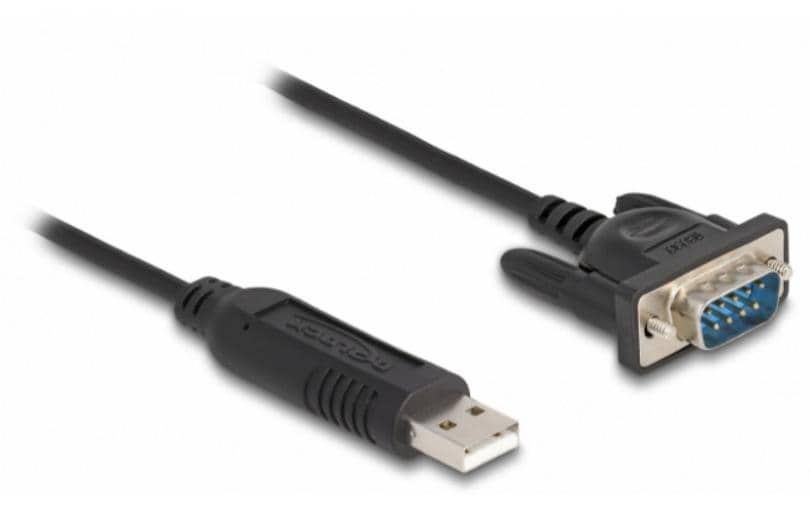 Delock Adaptateur sériel Connecteur USB A - Prise série