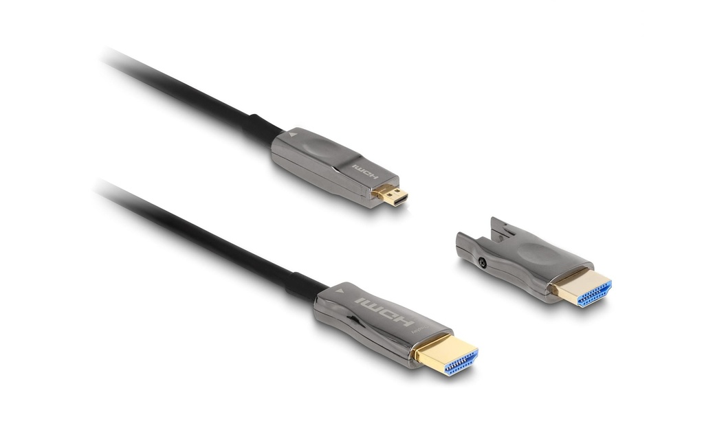 Delock Câble optique 5 in 1 HDMI, 15 m, 8K 60 Hz, active