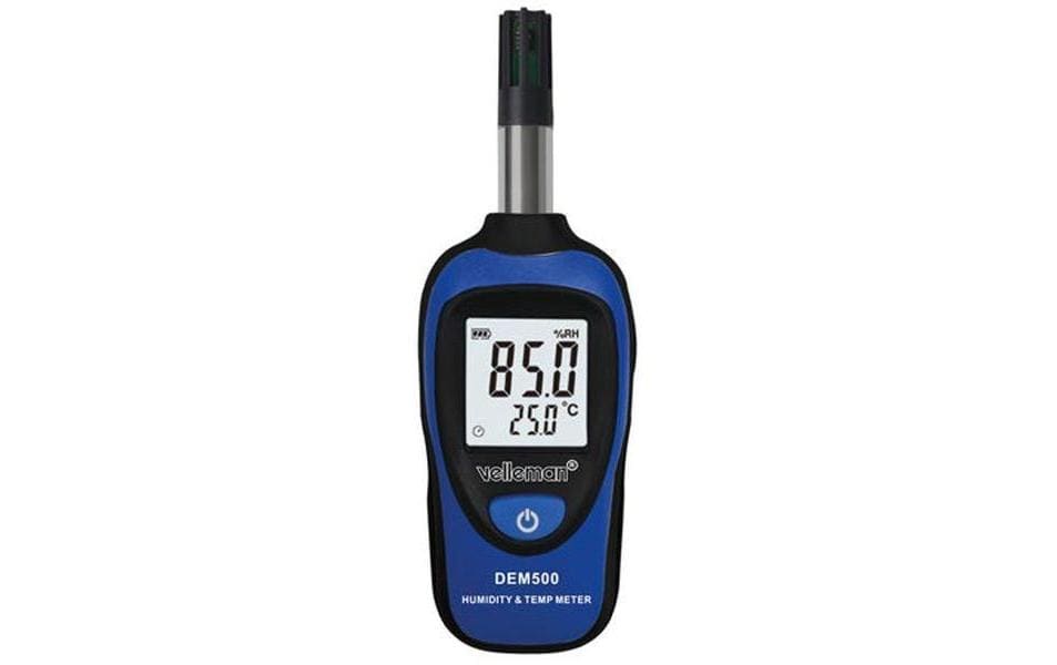 Velleman Thermomètre-hygromètre Mini DEM500