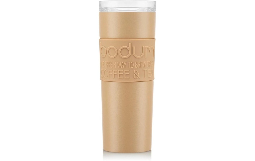 Bodum Travel Mug à double paroi Vanille, 0.45 l