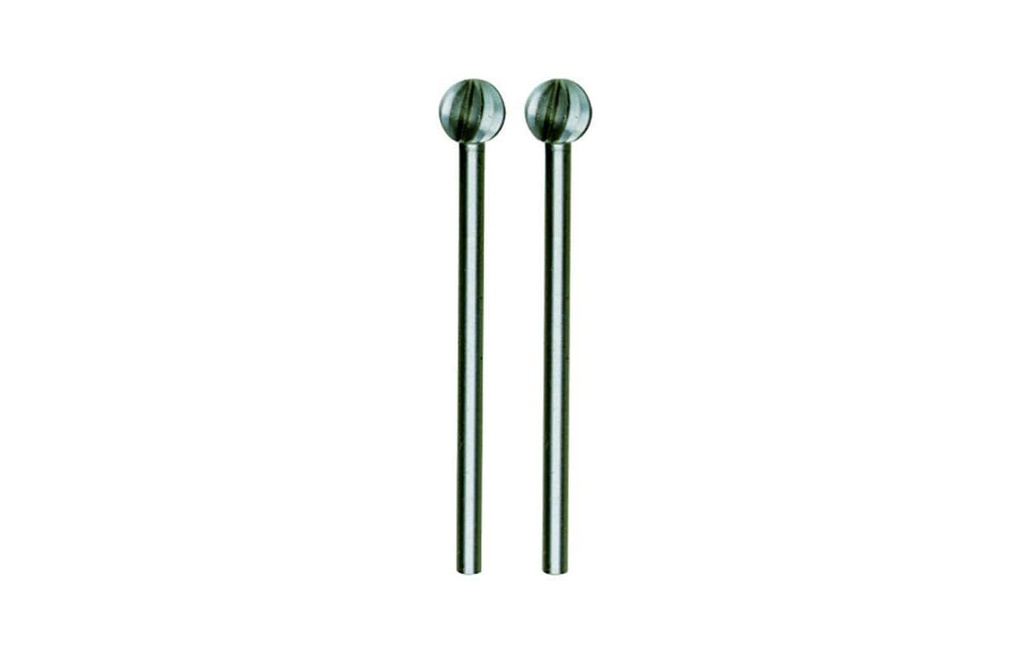 Proxxon Fraise Broche de fraisage bille, 2 pièces