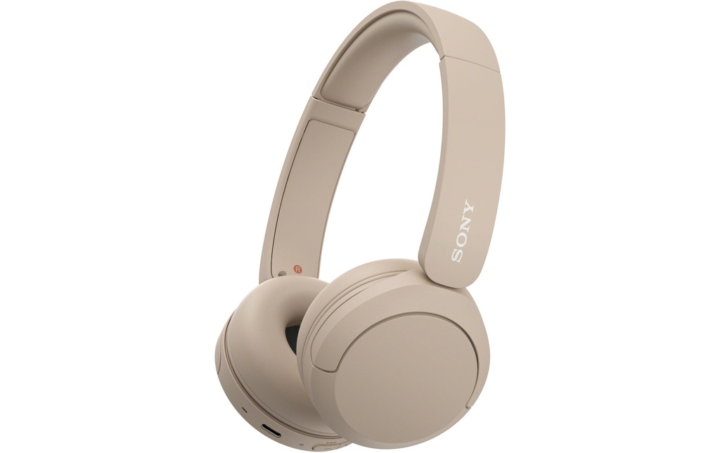 Sony Casques extra-auriculaires Wireless WH-CH520 Beige