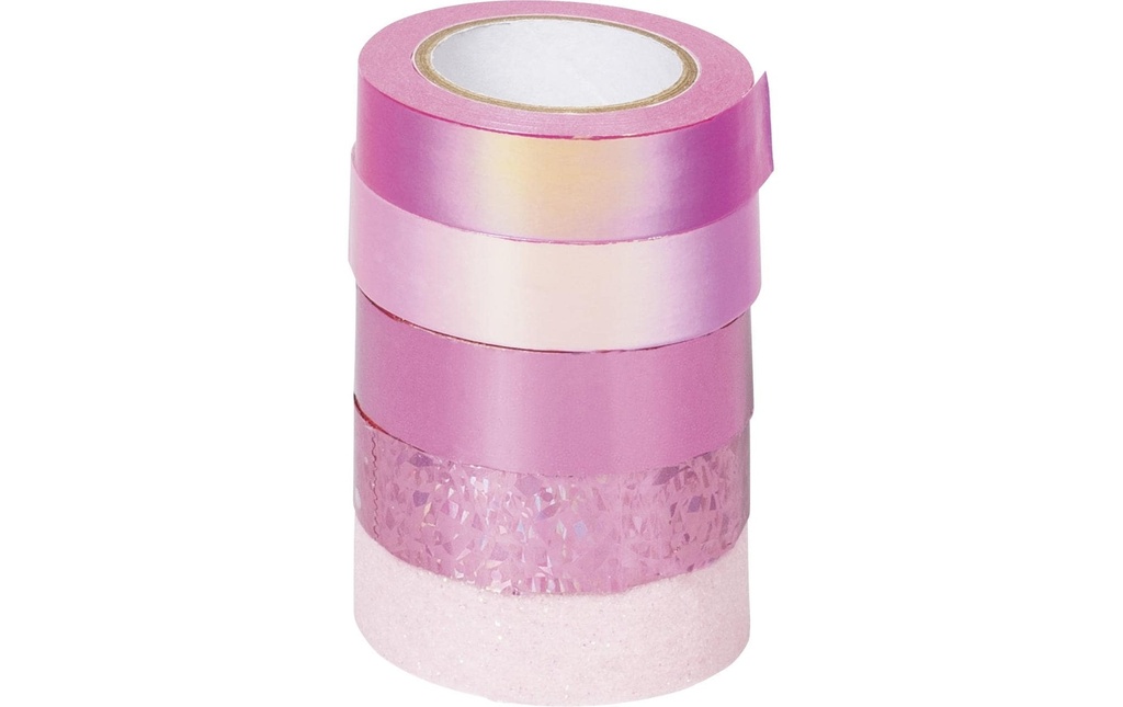 Heyda Ruban Washi Effekt Mix Basic Rose