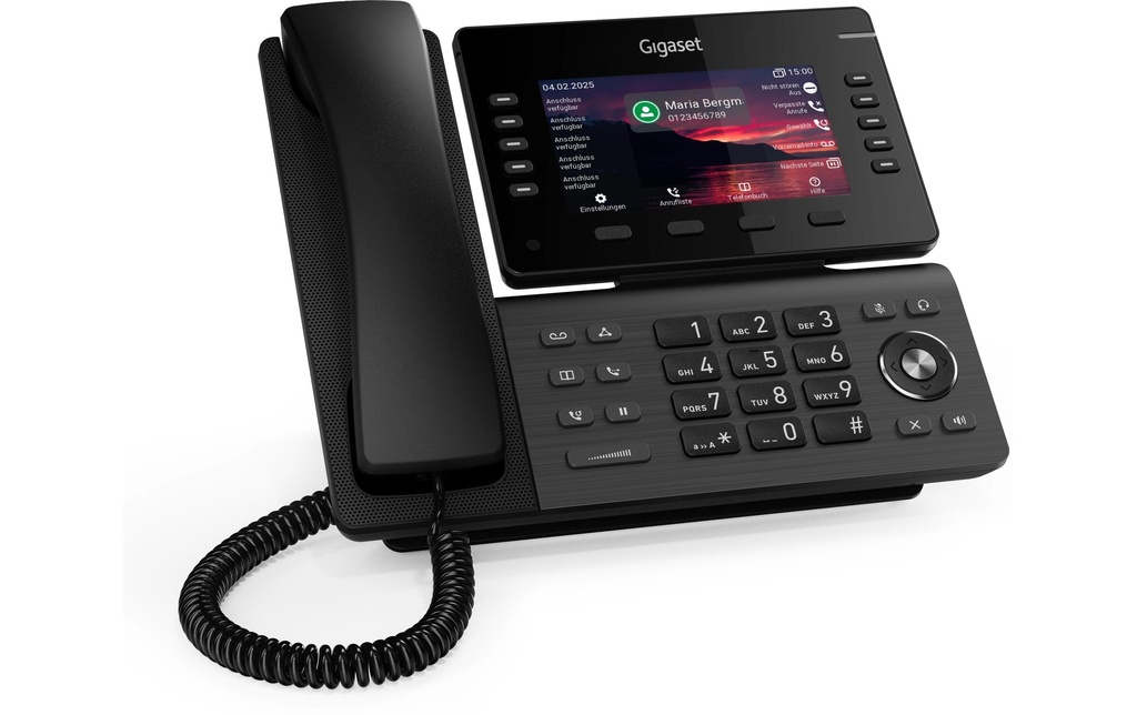 Gigaset Pro Téléphone de bureau P850W IP PRO Noir