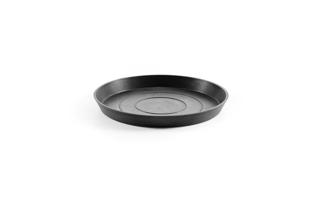 Ecopots Soucoupe Rond 30, Gris foncé