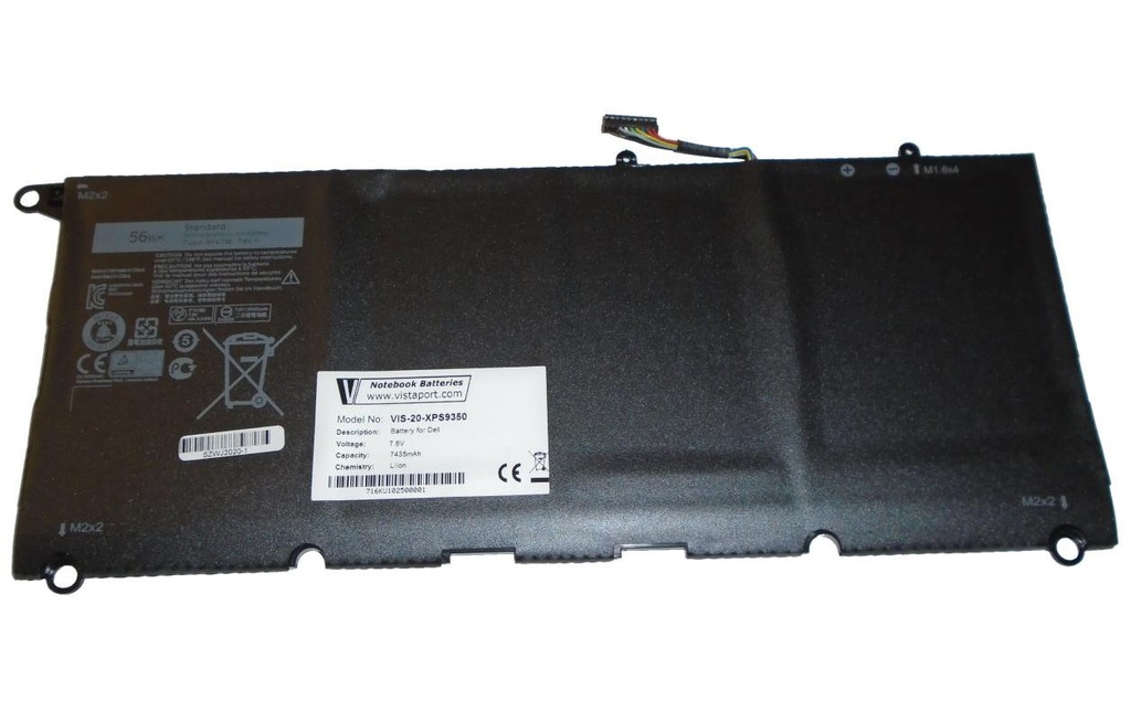 Vistaport Batterie pour Dell  XPS 13 (9350)