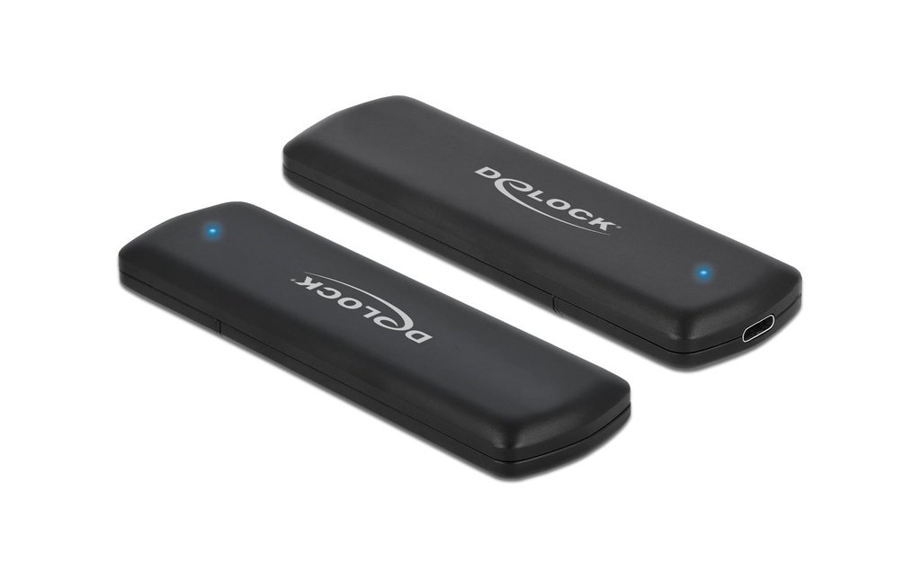 Delock Boîtier externe USB 3.1 Gen2 pour lfür M.2 NVME&SATA SSD