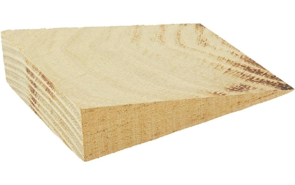 Holz Zollhaus Cale en bois 8 x 6 x 0-2 cm