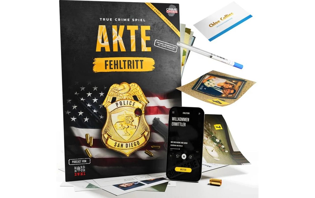 Crime Cases True Crime: Akte Fehltritt Jeu du polar