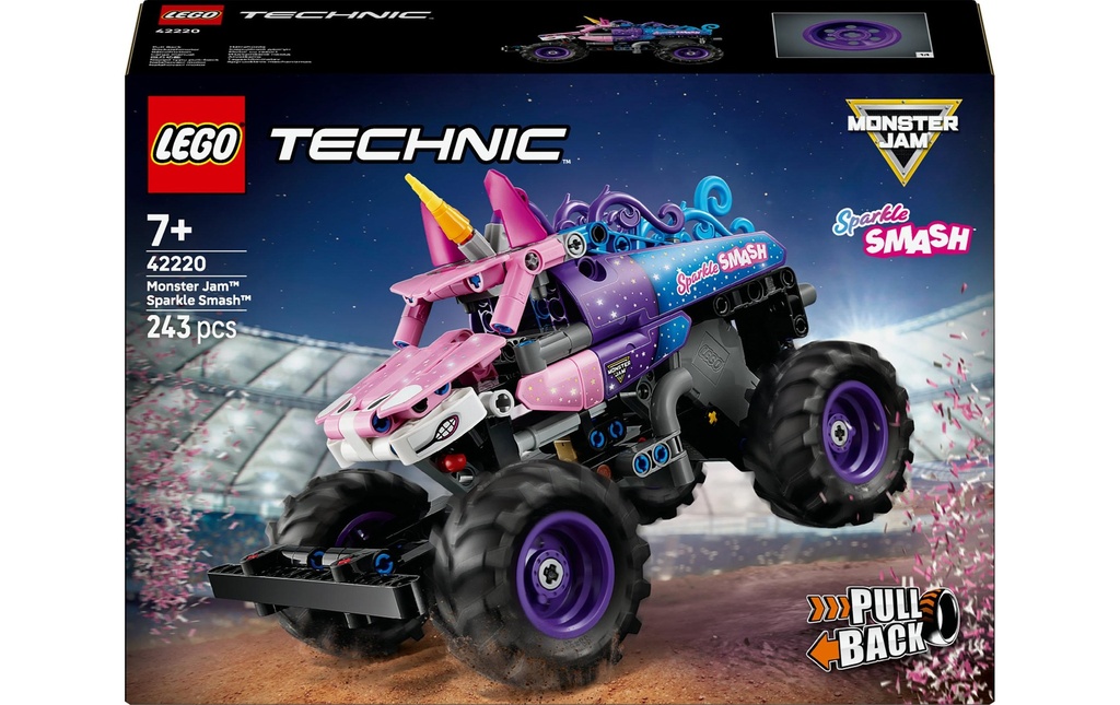 LEGO® Technic Monster Jam Sparkle Smash à rétrofriction 42220
