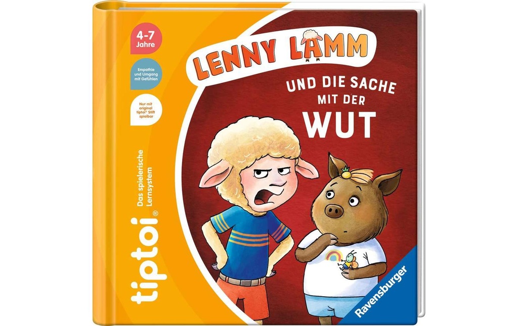 tiptoi Livre éducatif Lenny Lamm und die Sache mit der Wut