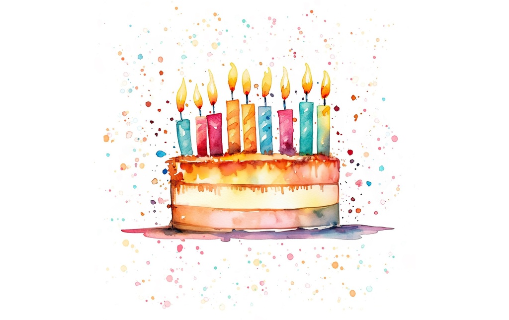 [436125019] ATELIER Serviettes Cake Party 33x33cm (20 pces)