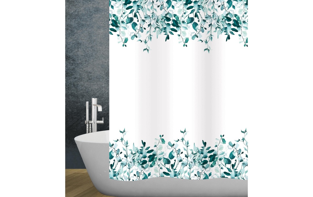diaqua® Rideau de douche Liana 180 x 200 cm, Multicolore