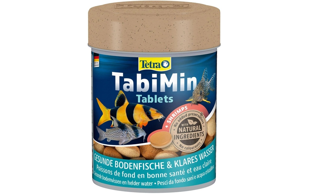 Tetra Aliments de base TabiMin, 275 onglets