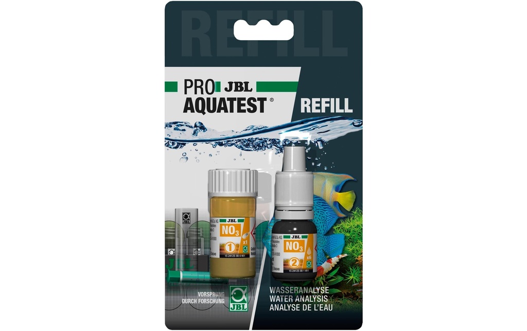 JBL Test de l'eau ProAquaTest NO3 Nitrate Recharge