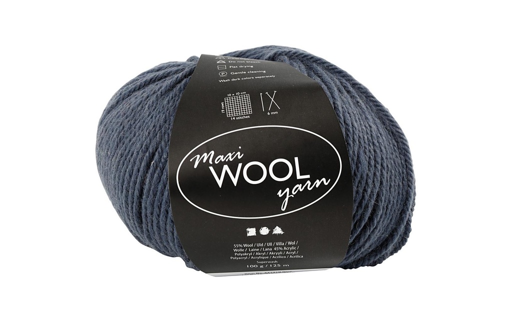 Creativ Company Laine 100 g Bleu